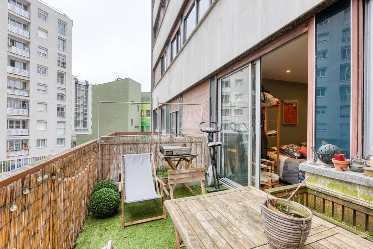 Apartament T2 Lumineux Avec Terrasse Boulogne-Billancourt Zewnętrze zdjęcie